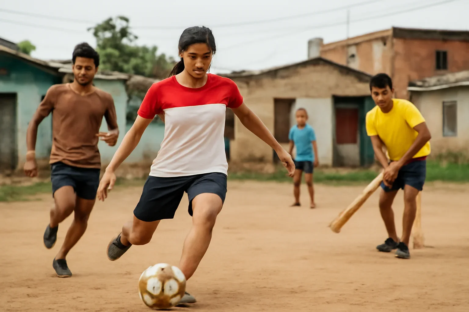 Editorial image of sports in a local context